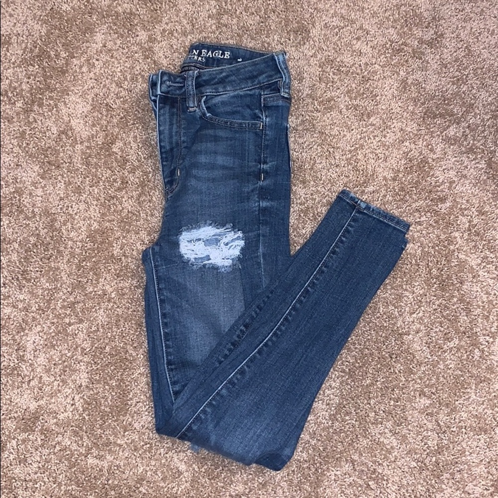Super high Waisted American Eagle Jeans